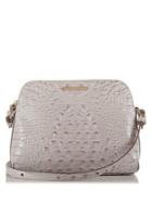 Brahmin Mini Sydney Melbourne Leather Half Moon Crossbody Bag