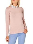 Dorothy Perkins Embellished Club Collar Sweater