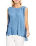 Vince Camuto Sleeveless Pleated Blouse