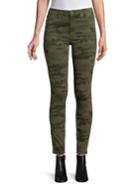 Hudson Jeans Camo High-rise Skinny Jeans