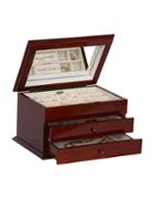 Mele & Co. Brayden Wooden Jewelry Box