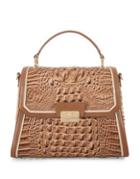 Brahmin Brinley Tesoro Leather Satchel