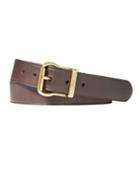 Polo Ralph Lauren Novelty Buckle Leather Belt