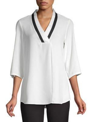 Calvin Klein Classic V-neck Top