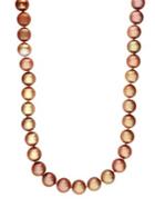 Effy Sterling Silver And Brown Pearl Necklace