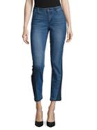 Highline Collective Two-tone Straight Leg Jeans