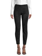 T Tahari Seamed Ponte Leggings