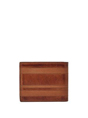 Fossil Daniel Rfid Flip Id Leather Bi-fold Wallet