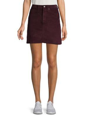 Calvin Klein Jeans Corduroy A-line Skirt