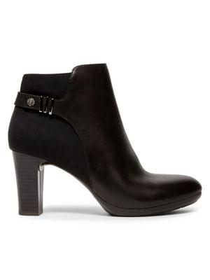 Anne Klein Sully Leather Booties