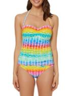 Bleu By Rod Beattie Tie-dye Bandini Top