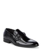 Lord Taylor Metal Bit Slip-on Leather Loafers