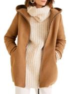 Mango Classic Hooded Coat