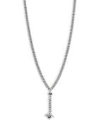 Uno De 50 Curb Chain Lariat Necklace