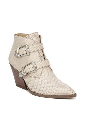 Franco Sarto Granton Leather Heeled Booties