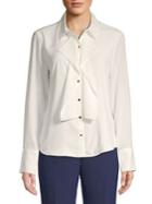 Calvin Klein Folded-panel Blouse