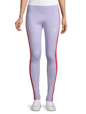 Puma Striped Stretch Leggings