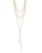 Design Lab Lord & Taylor Long Five-row Chain Necklace