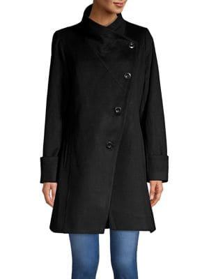 Trina By Trina Turk Fione A-line Coat