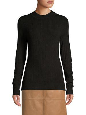 Dkny Ribbed Crew Sweater