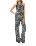 Laundry By Shelli Segal Graphic Print Jumpsuit