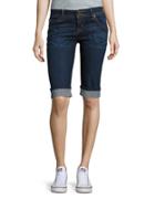 Hudson Jeans Palerme Cuffed Denim Bermuda Shorts