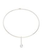Lauren Ralph Lauren White Pearl Collar Pendant Necklace