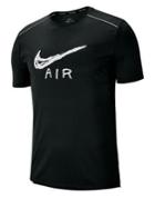 Nike Cool Miler Short-sleeve Graphic Running Top
