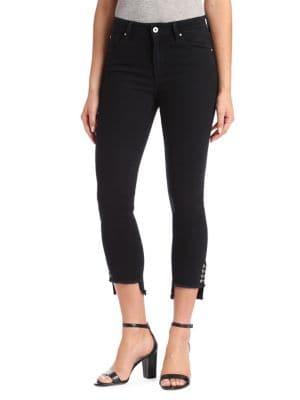Mavi Tess High-rise Piercing Skinny Jeans