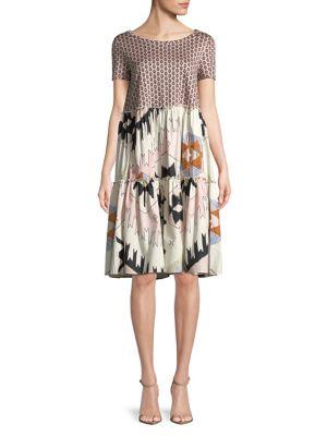 Weekend Max Mara Flutter-sleeve Dress