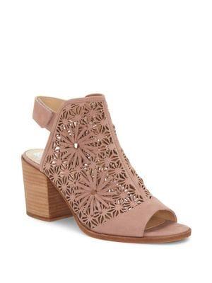 Vince Camuto Kalison Leather Heeled Sandals