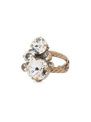 Sorrelli Core Assorted Round Crystal Cocktail Ring