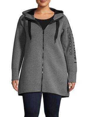 Calvin Klein Performance Plus Scuba Zip Hooded Jacket