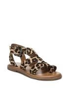 Franco Sarto Kehlani Animal-print Calf Hair Sandals