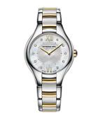 Raymond Weil Ladies Noemia Two-tone Watch With Diamonds
