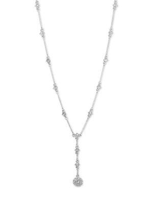 Givenchy Crystal Lariat Necklace
