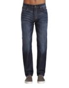 Mavi Zach Dark Maui Straight-leg Jeans