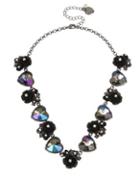 Betsey Johnson Semi-precious Stone & Crystal Collar Necklace