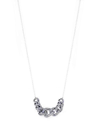 Nadri Ombre Stone And Silver Necklace