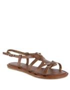 Mia Buttercup Leather Gladiator Sandals