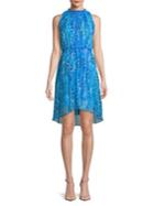 Elie Tahari Abertha Silk Fit-&-flare Dress