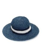 Lauren Ralph Lauren Colorblock Straw Beach Hat