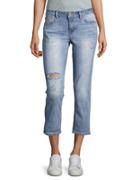 Kensie Jeans Cropped Roll-cuff Skinny Jeans