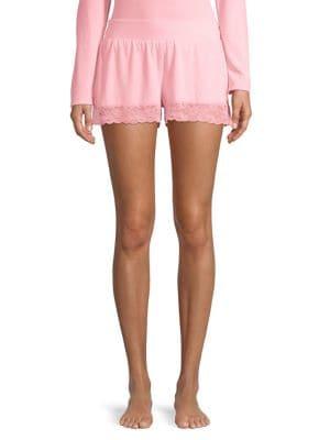 Honeydew Intimates Lace-trimmed Lounge Shorts