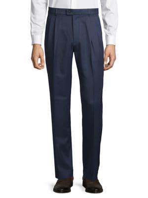 Perry Ellis Portfolio Double Pleated Dress Pants