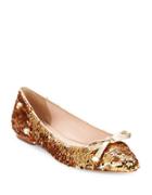 Kate Spade New York Emma Pointy-toe Sequined Flats