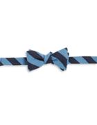 Brooks Brothers Striped Wool-blend Bow Tie