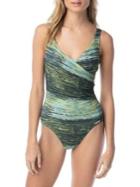 Vince Camuto Surplus Wrap One-piece Swimsuit