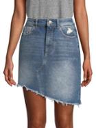 Dl Georgia Asymmetric Denim Skirt