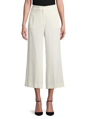 Marella Cropped Wide-leg Pants